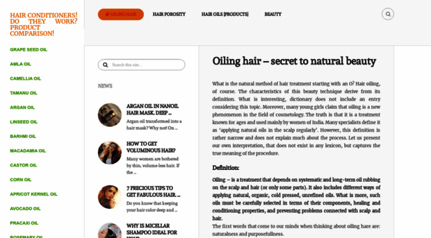 oilingthehair.com