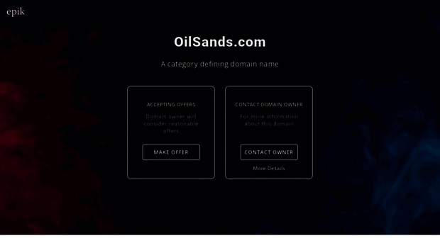 oilsands.com