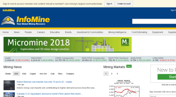 oilsands.infomine.com