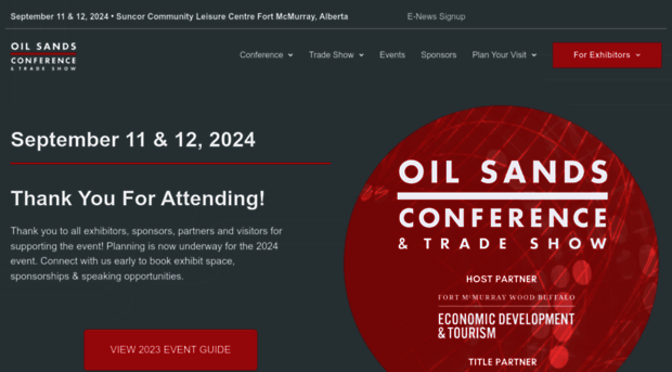 oilsandstradeshow.com