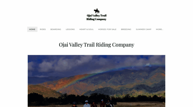 ojaivalleytrailridingcompany.com