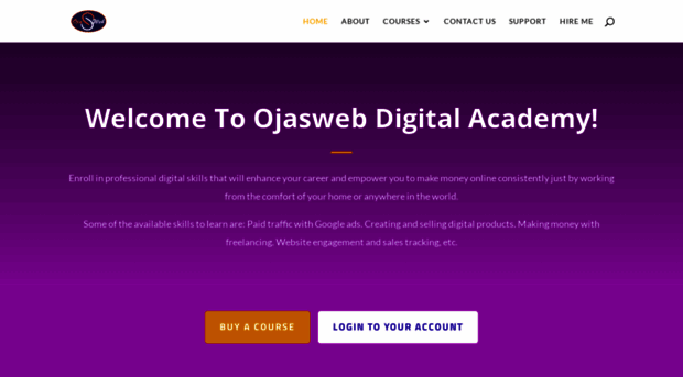 ojaswebacademy.com