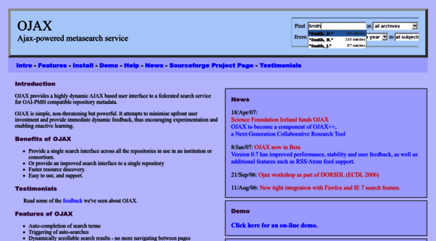 ojax.sourceforge.net
