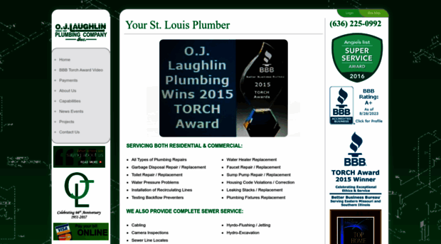 ojlaughlinplumbing.com