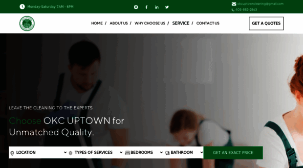 okcuptowncleaning.com