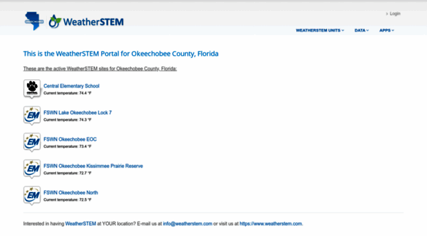 okeechobee.weatherstem.com