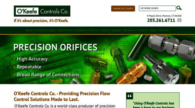 okeefecontrols.com