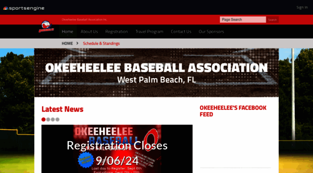 okeeheeleebaseball.org