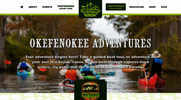 okefenokeeadventures.com