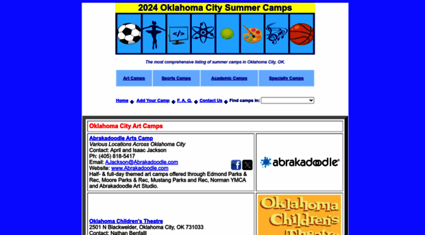 oklahomacitysummercamps.com