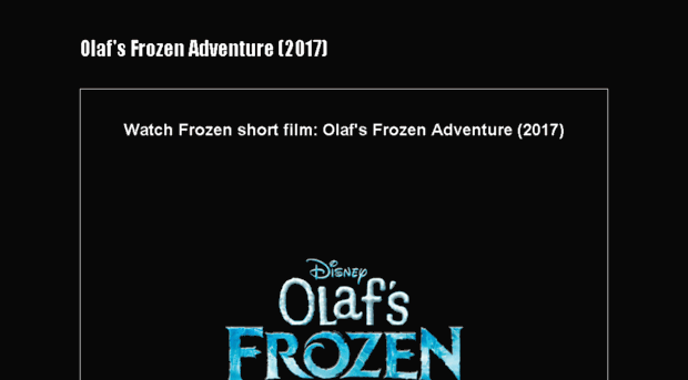 olafs-frozenadventure.blogspot.com