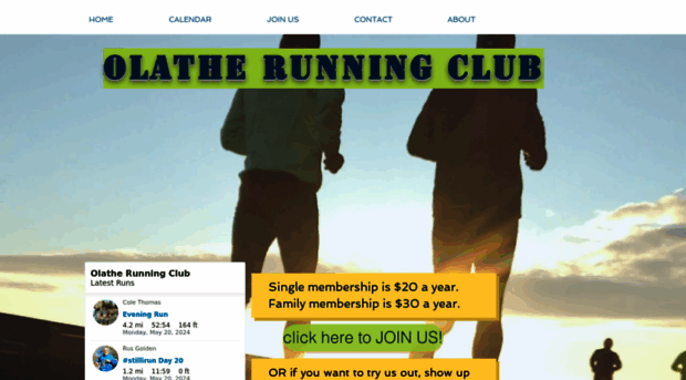 olatherunningclub.com