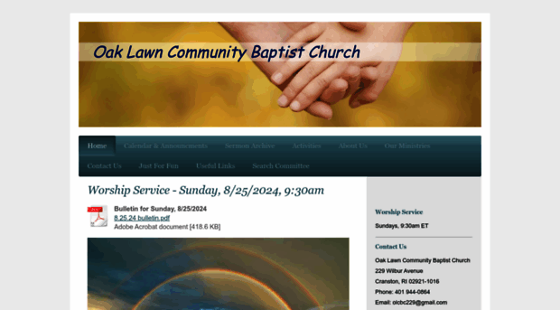 olcbaptistchurch.com