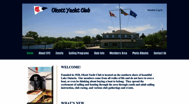 olcottyachtclub.com