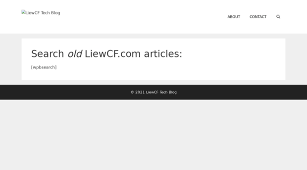 old.liewcf.com