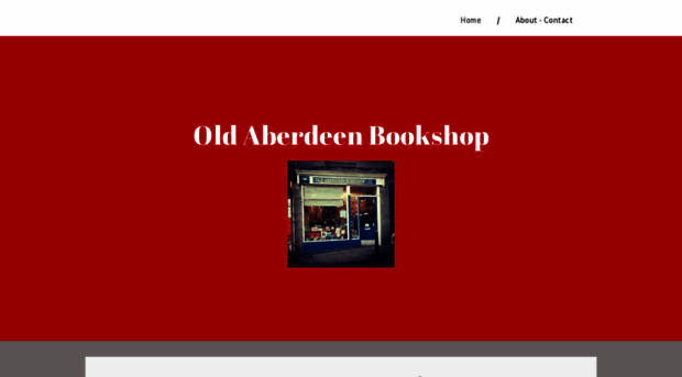 oldaberdeenbookshop.co.uk