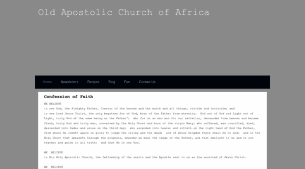 oldapostolicchurchofafrica.weebly.com