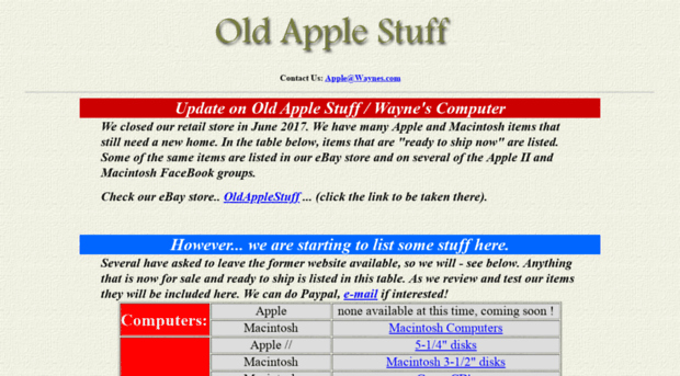 oldapplestuff.com