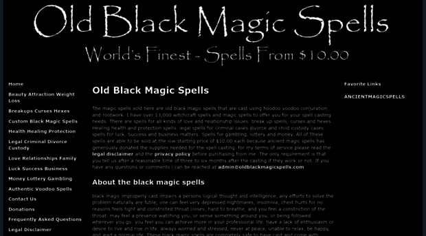 oldblackmagicspells.com