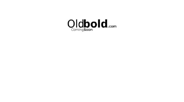 oldbold.com