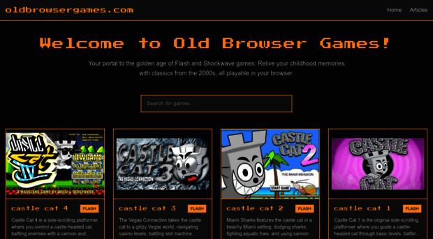 oldbrowsergames.com
