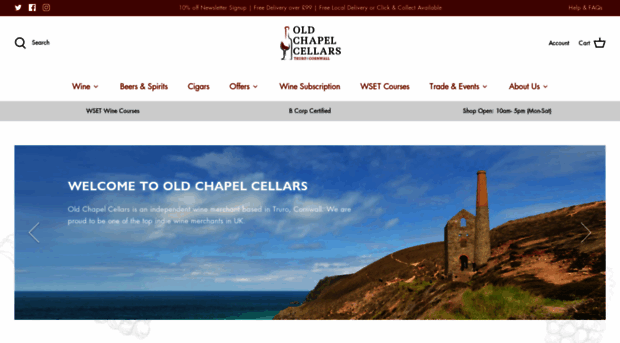 oldchapelcellars.co.uk