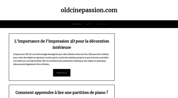 oldcinepassion.com