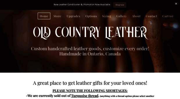 oldcountryleather.com