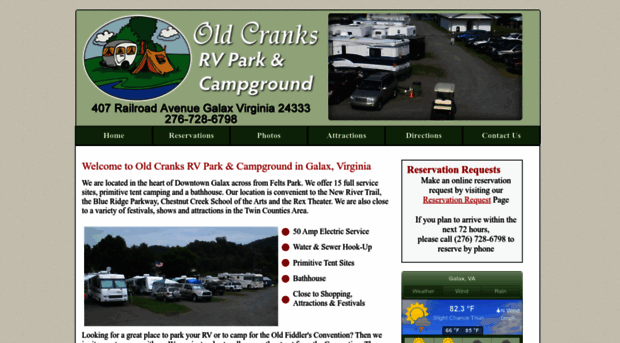 oldcranksrvpark.com