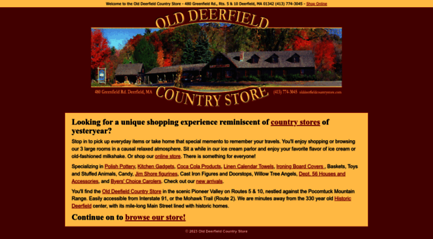 olddeerfieldcountrystore.com