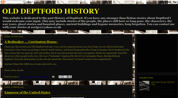 olddeptfordhistory.com