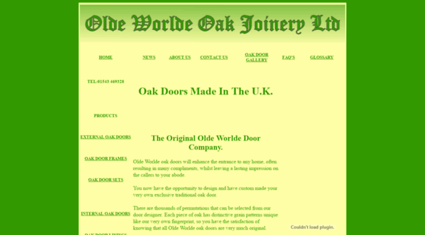 oldeworldeoakjoinery.co.uk