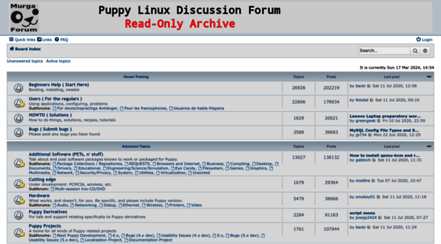 oldforum.puppylinux.com