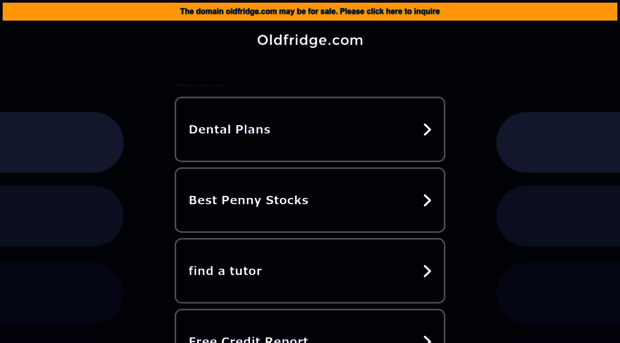 oldfridge.com