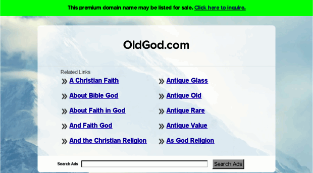 oldgod.com