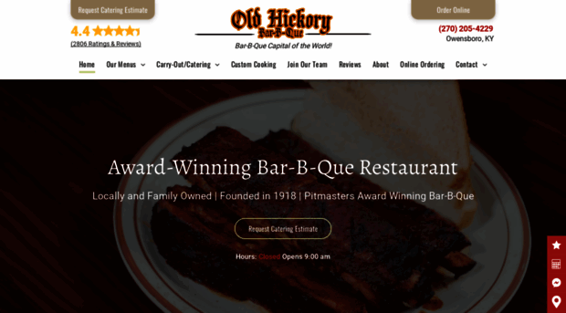 oldhickorybar-b-q.com