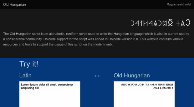 oldhungarian.eu