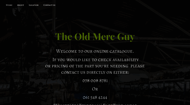 oldmercguy.co.za