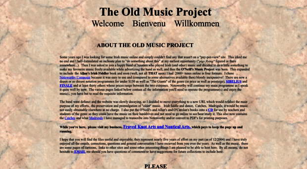 oldmusicproject.com