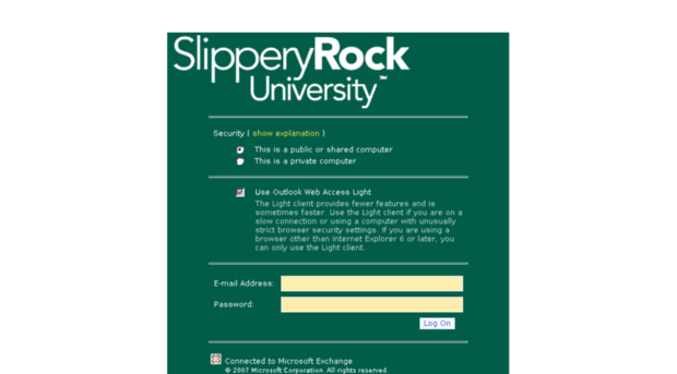 oldrockmail.sru.edu