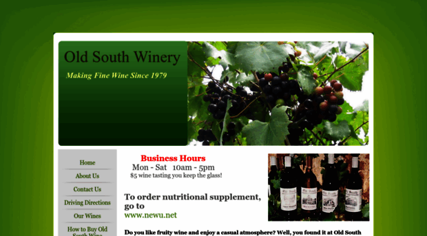 oldsouthwinery.com