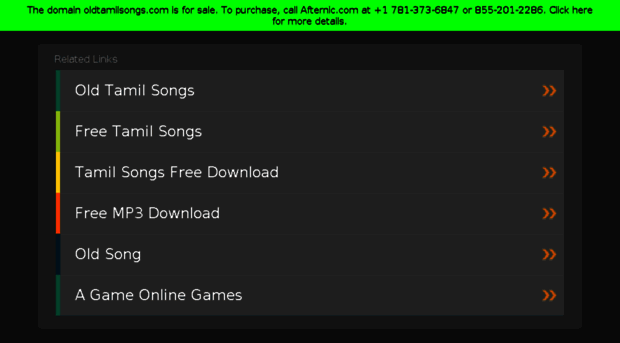 oldtamilsongs.com