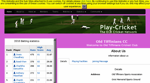 oldtiffinians.play-cricket.com