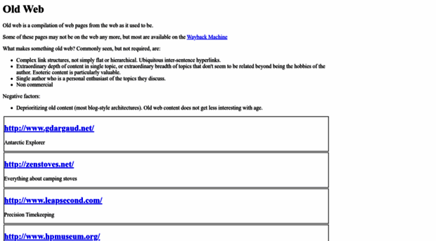 oldweb.net
