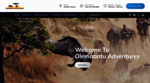 olemaantuadventures.com