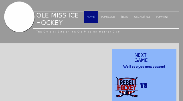 olemisshockey.com