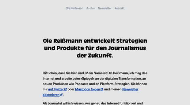 olereissmann.de