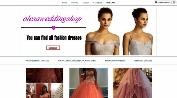 olesaweddingshop.storenvy.com