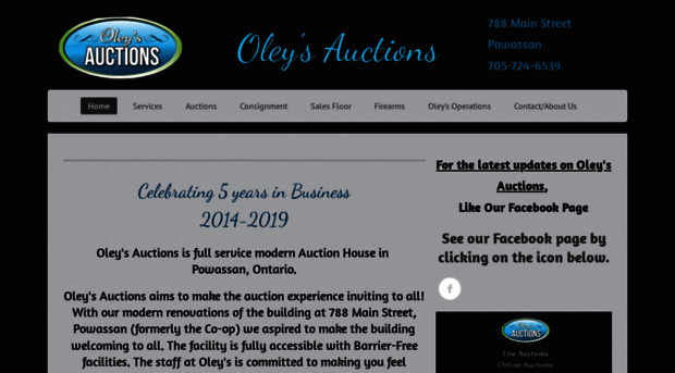 oleysauctions.com