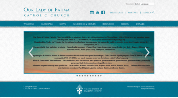 olfparishgp.org - Our Lady of Fatima - Olfparishgp